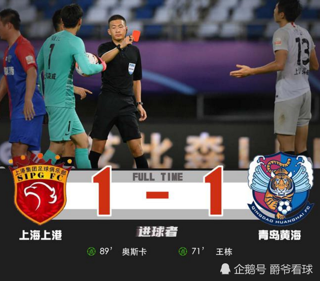 青岛黄海战平对手，艰难拿下宝贵分数的简单介绍